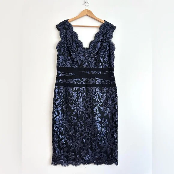 Tadashi Shoji | Dresses | Tadashi Shoji Embellished Sequin Lace Dress Size 6 | Poshmark Tadashi Shoji | Dresses | Tadashi Shoji Embellished Sequin Lace Dress Size 6 | Poshmark
